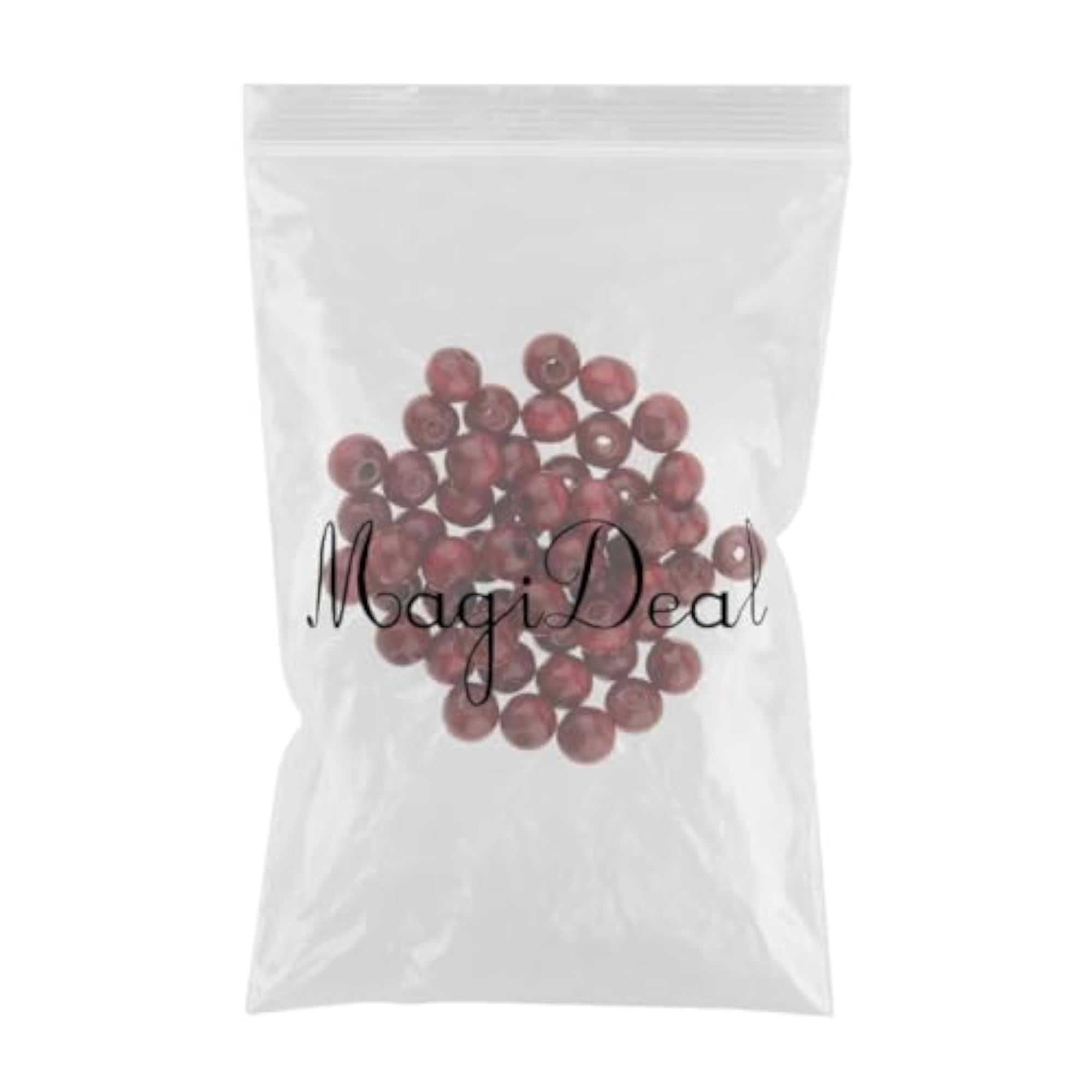 Round Wooden Beads for Jewellery Making, Pack of 150